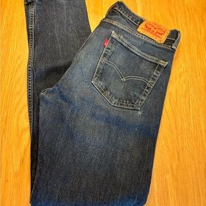Levi's Classic Blue Straight Jeans for Men